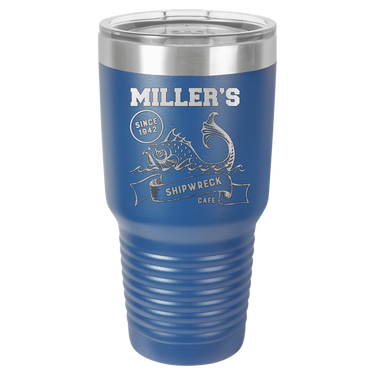 Miller's Shipwreck Cafe Tumbler Bottle